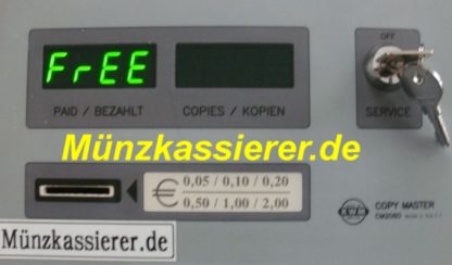 Münzkassierer Kopierer Münzkopierer COPY MASTER CM2060